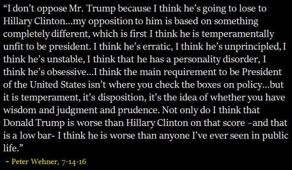 Peter Wehner - Comments on Trump on CSPAN 7-14-16